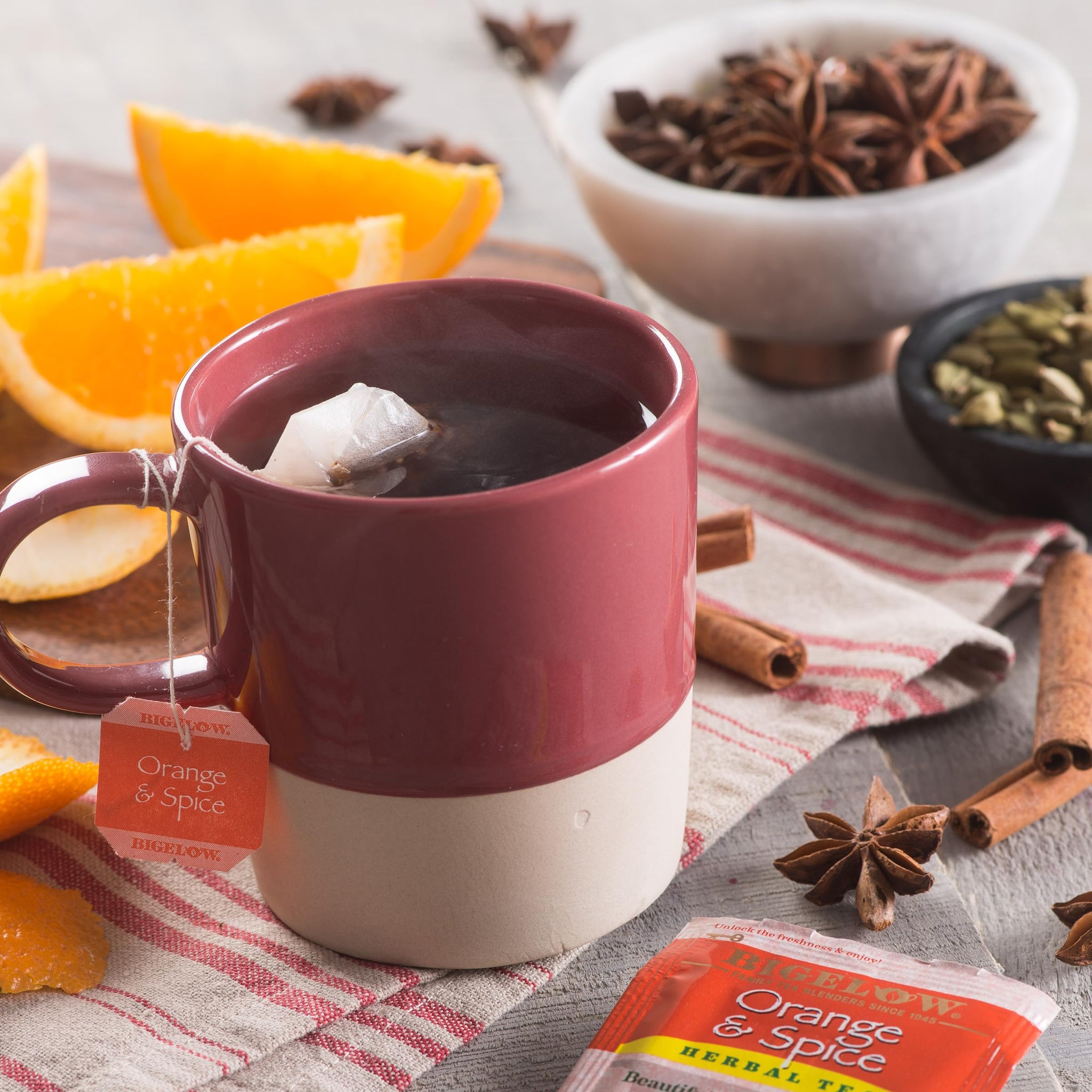 Bigelow Tea Orange and Spice Tea, 0.23 Pound