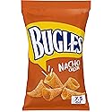 Bugles Nacho Cheese Crispy Corn Snacks, Snack Bag, 7.5 oz
