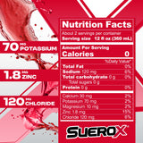 SueroX Sugar Free Sports Drink for Hydration and Recovery, Electrolyte Hydration Drink with 8 Ions, Zero Calorie Sports Drinks, Lemon Lift, 21.3 Fl