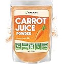XPRS Nutra 100% Natural Carrot Juice Powder - Pure Carrot Powder from The USA - Ideal for Juice and Smoothie - High in Vitamin A, Phytonutrients