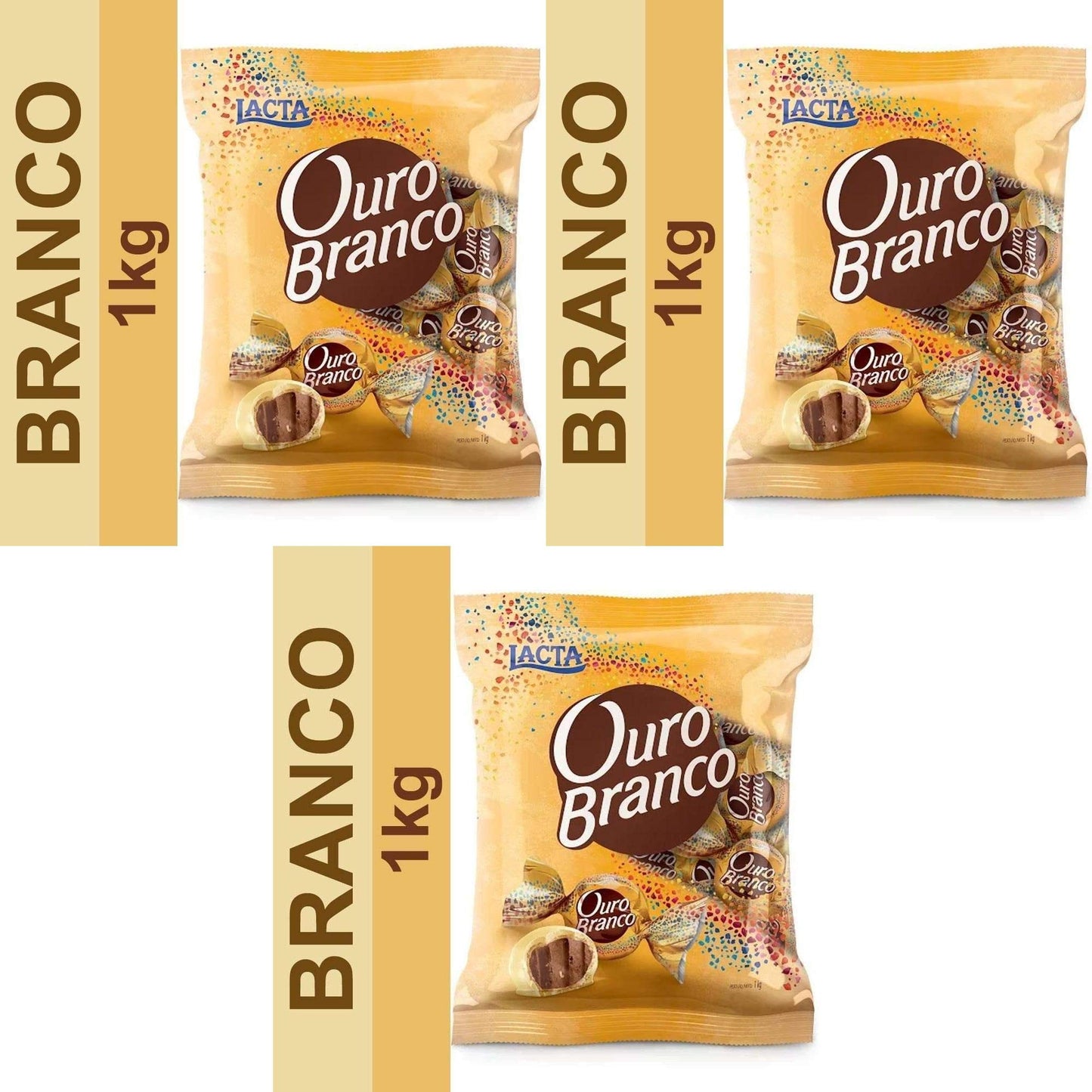 Lacta - Ouro Branco 2.2lbs Bag Pack of 3