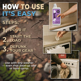 Laundry Detergent, 124 Load. 'Lavender' Essential Oil Liquid Laundry Detergent Washing Soap for Sensitive Skin. ProvenSafe™ Cleaning Supply w/Odor