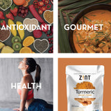 Zint Organic Turmeric Powder (16 oz): Raw Turmeric Root Curcumin Powder Spice, For Cooking, Smoothies, Golden Milk