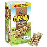ZENVOIRA Gift Snack Box - includes Quaker Chewy Chocolate Chip Granola Bars, 40x24g (960g) Soft & Chewy Snack Bars, Custom Pack, Packed by ZENVOIRA