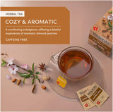 Wissotzky Almond Charm Herbal Tea Bags, 20 Tea Bags | Caffeine Free | “AKA Chemdat Hashaked” | Delicious Aroma