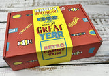 RETRO CANDY YUM ~ 1952 74th Birthday Gift Box Nostalgic Candy Mix from Childhood for 74 Year Old Man or Woman Born Back in 1952 Jr