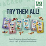 Blue Diamond Almonds, Premium Sea Salt and Blueberries Snack Nuts Perfect Snack Mix with Protein and Fiber, 7 Ounce (Pack of 1)