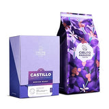 Cielito Paradise Castillo Coffee - Medium Roast Whole Bean from Huila Colombia, Silky with Milk Chocolate, Panela, Cinnamon & Orange, 12oz