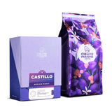 Cielito Paradise Castillo Coffee - Medium Roast Whole Bean from Huila Colombia, Silky with Milk Chocolate, Panela, Cinnamon & Orange, 12oz