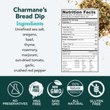 s.a.l.t sisters Charmane's Bread Dip - Value Size Bold Italian Herb & Spice Blend for Extra Virgin Olive Oil Dipping - Versatile Use for Rubs