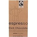 Jelina Chocolatier 72% Dark Chocolate Espresso Bar, 3.52 OZ