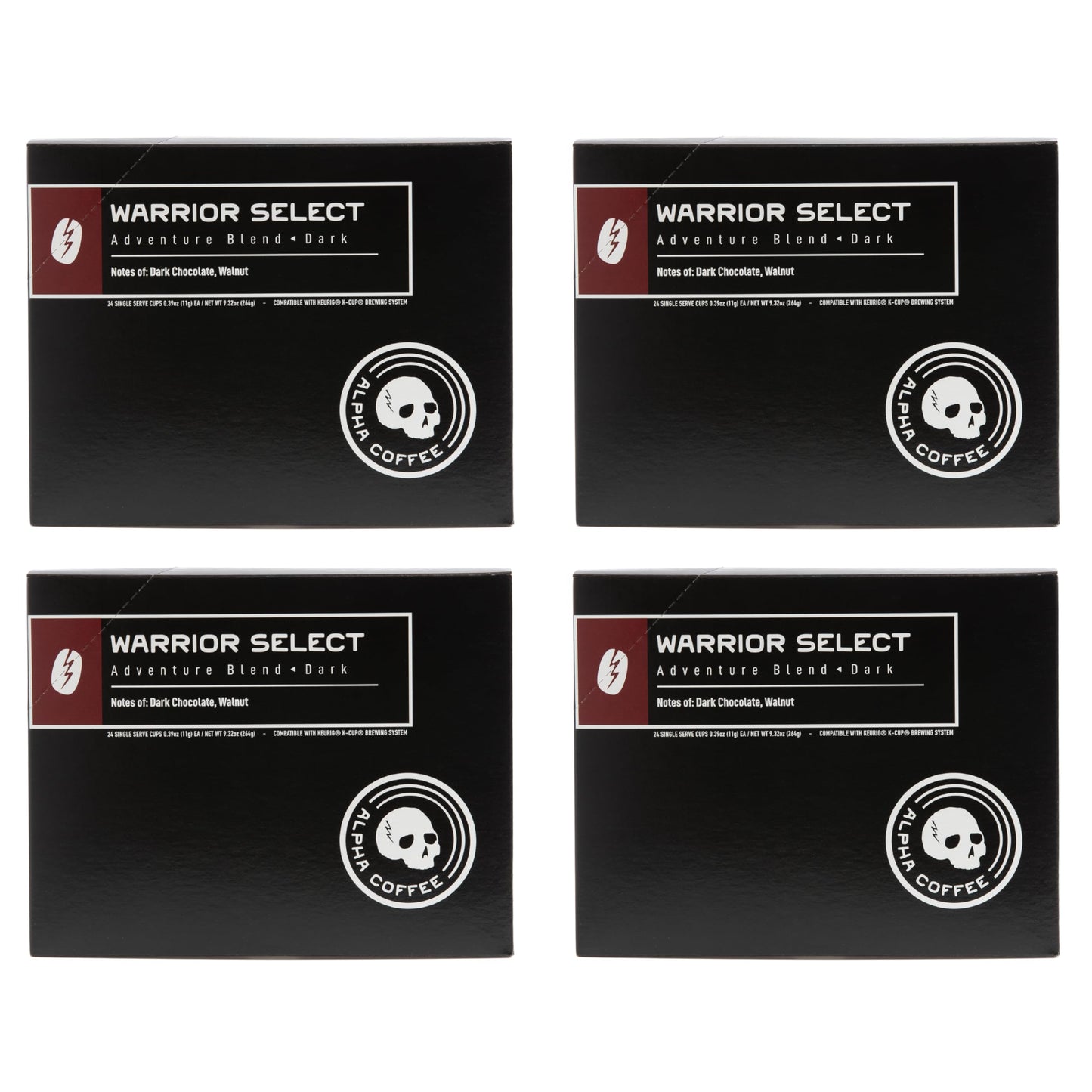 Alpha Coffee - 24 Count Coffee Pods - Premium Gourmet Craft Coffee | Veteran Owned - Specialty Small Batch Roasted Coffee | 100% Arabica Beans ((Pack