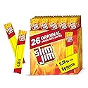 Slim Jim Smoked Meat Sticks, Original Flavor, 6g Protein Per Serving, Snack Size, 0.28 oz. (26 Count)