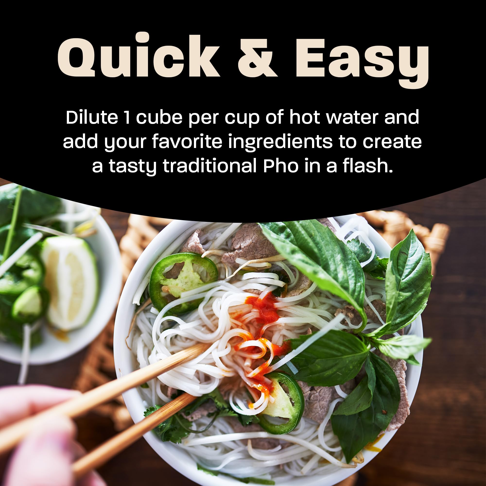 Massel Pho Bouillon Cubes/Instant Pho Soup Base | 6 Pack (60 Cubes) | Asian Instant Soup Base | Plant Based Broth, Gluten & Dairy Free, Vegan