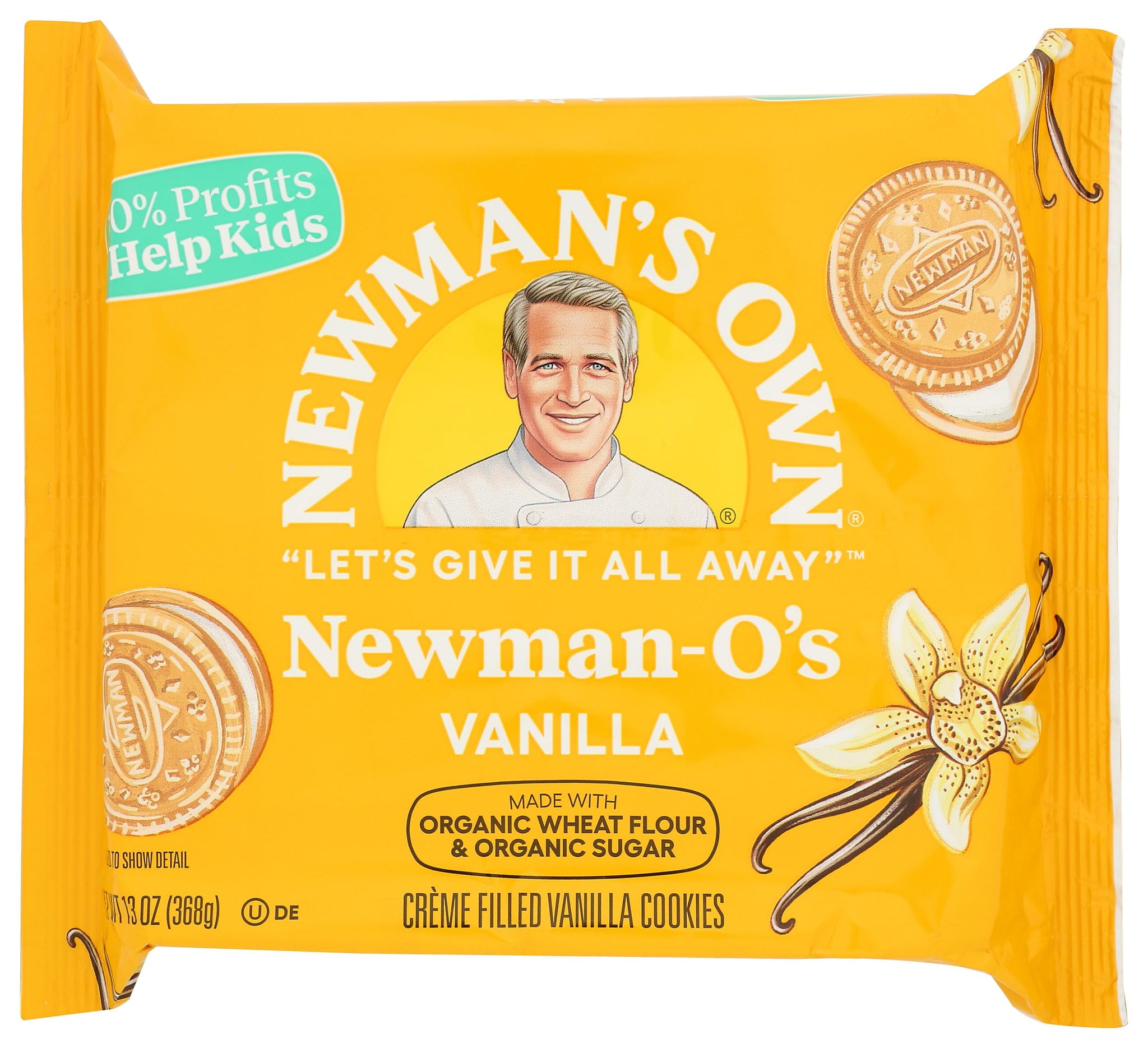 NEWMANS OWN ORGANICS Vanilla Cremes Cookies, 13 OZ