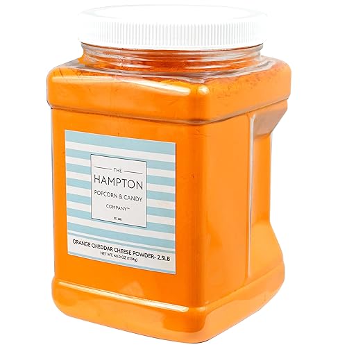 Cheddar Cheese Powder, 2.5 Pound Resealable Jar, Popcorn Cheese Powder, Cheese Powder For Pasta, Nacho Cheese Powder
