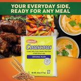 Osem Israeli Pearl Couscous - Wheat Couscous Pearls, Cous Cous Bulk, Pearled Mediterranean Pasta Alternative, Original Plain, Kosher Parve - 10 lb bag