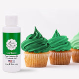 Ann Clark Leaf Green Food Coloring Gel Large 4.5 oz Professional Grade Made in USA