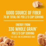Nature Valley Protein Granola, Oats and Honey Granola, Resealable Snack Pouch, Family Size, 17 oz