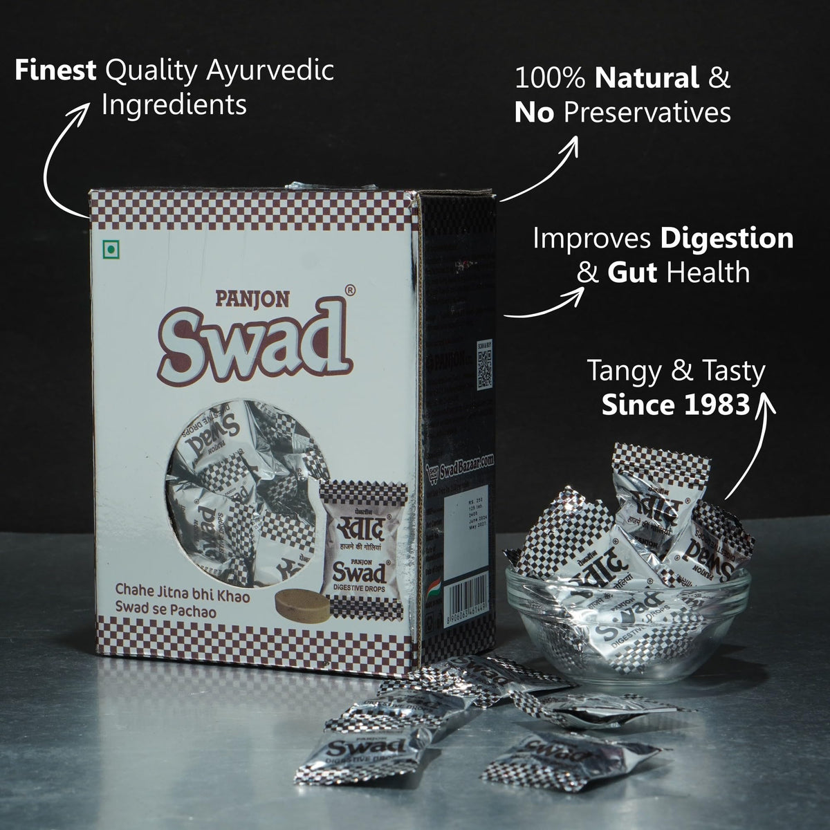 Swad Candy Gift Box Original Swad Toffee (Celebration Chocolate) s Pack of 2 800g