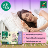 Hanan Valerian Root Tea (Valeriana) - 25 Herbal Tea Bags from Peru - Nature’s Calming Supplement for Relaxation Before Bed - 1000mg Valeerian Valerain