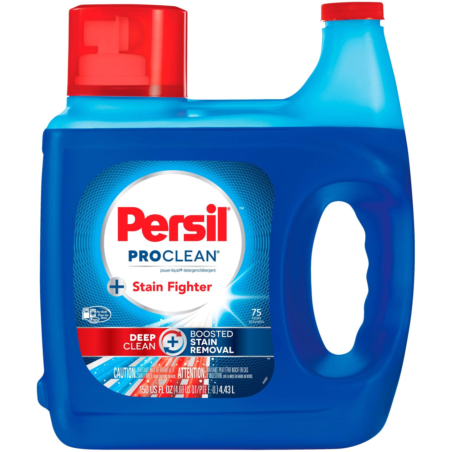 Persil ProClean 2-in-1 Liquid Laundry Detergent, 75 Loads, 150 Fl Oz