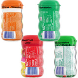 Mentos Gum Sugar Free | Xylitol Gum | 4 Mentos Bottles Variety - 50 Pieces each | Minty and Fruity Flavor Options | Ships in an Aromatik™ damage proof