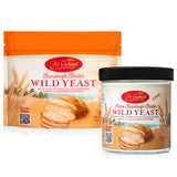 The Yeast We Can Do Live Sourdough Starter Kit with Backup - 100g Active Wild Yeast + 3 Dehydrated Starter Packs (Never Lose Your Starter) - Easy