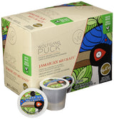 Wolfgang Puck Jamaican Me Crazy Flavored Coffee Single Serve Cups for Keurig, 24 Count (Pack of 2)
