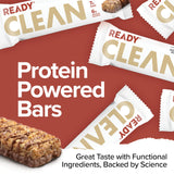 Ready® Protein Bars - High-Protein Snack with 15g Whey Protein, All-Natural Ingredients, Supports Lean Muscle and Recovery - Chocolate Peanut Butter