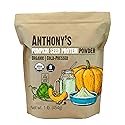 Anthony's Organic Pumpkin Seed Protein Powder, 1lb, Gluten Free, Non GMO, Unflavored, Plant-Based Protein
