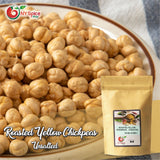 NY Spice Shop Chickpeas Roasted and Unsalted - 1 Pound Dried Crispy Crunchy Chickpeas No Salt - Bulk Healthy Snacks