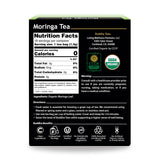 Buddha Teas - Moringa Tea - Herbal Tea - Source of Essential Vitamins & Minerals - Natural Ingredients - Caffeine Free - OU Kosher - 18 Tea Bags (Pack