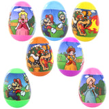 Super Mario Candy Filled Easter Eggs, Assorted Fruit Chews Inside, Perfect for Hunts or Basket Stuffers, 12 Total