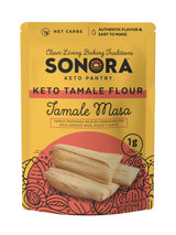 Sonora Keto Tamale Masa Mix | Traditional Mexican Low Carb Gluten Free | 1g Net Carbs | Just Add Water & Egg (9.3oz - Makes 8 Tamales)