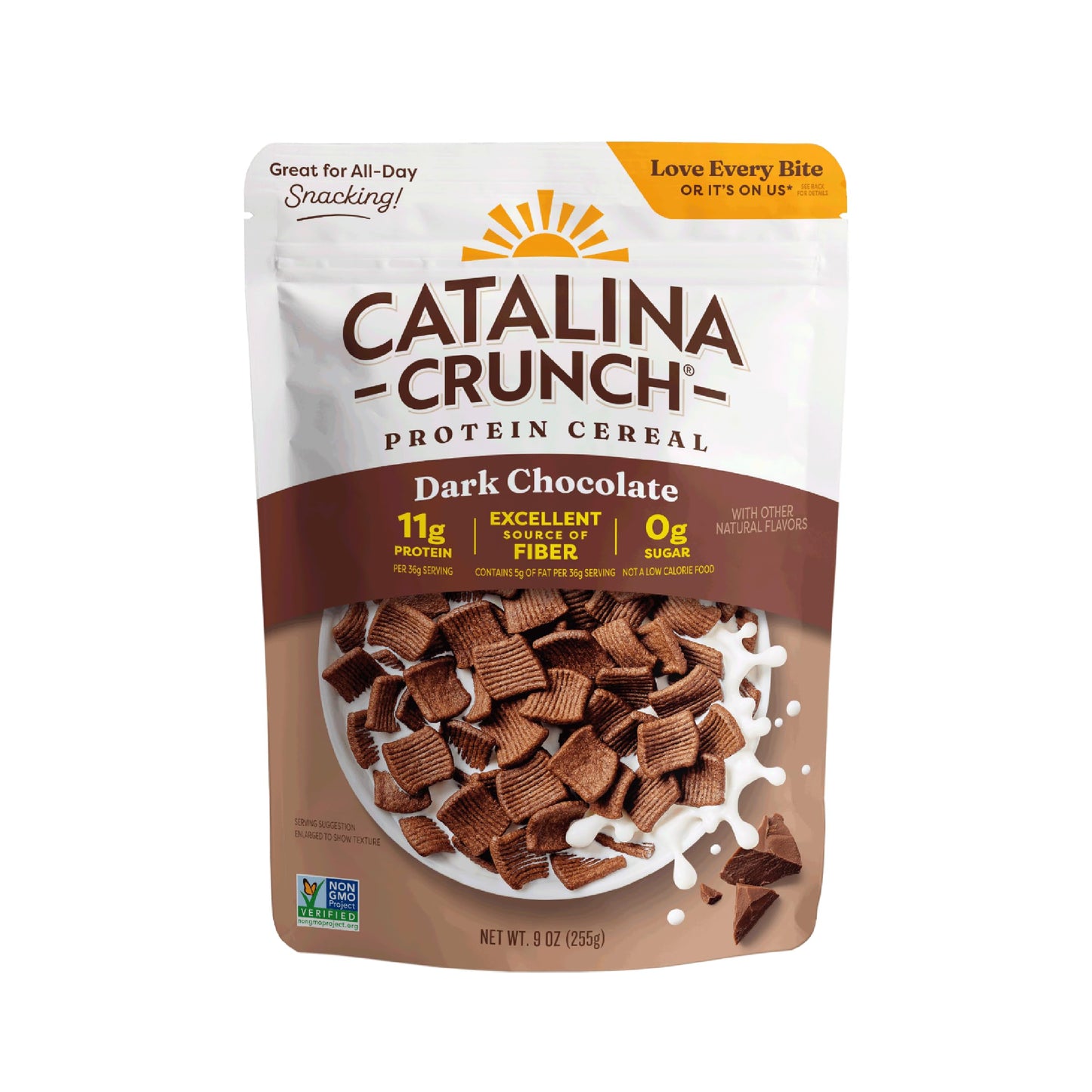 Catalina Crunch Protein Cereal, Dark Chocolate, 9 oz Bag (Pack of 1)
