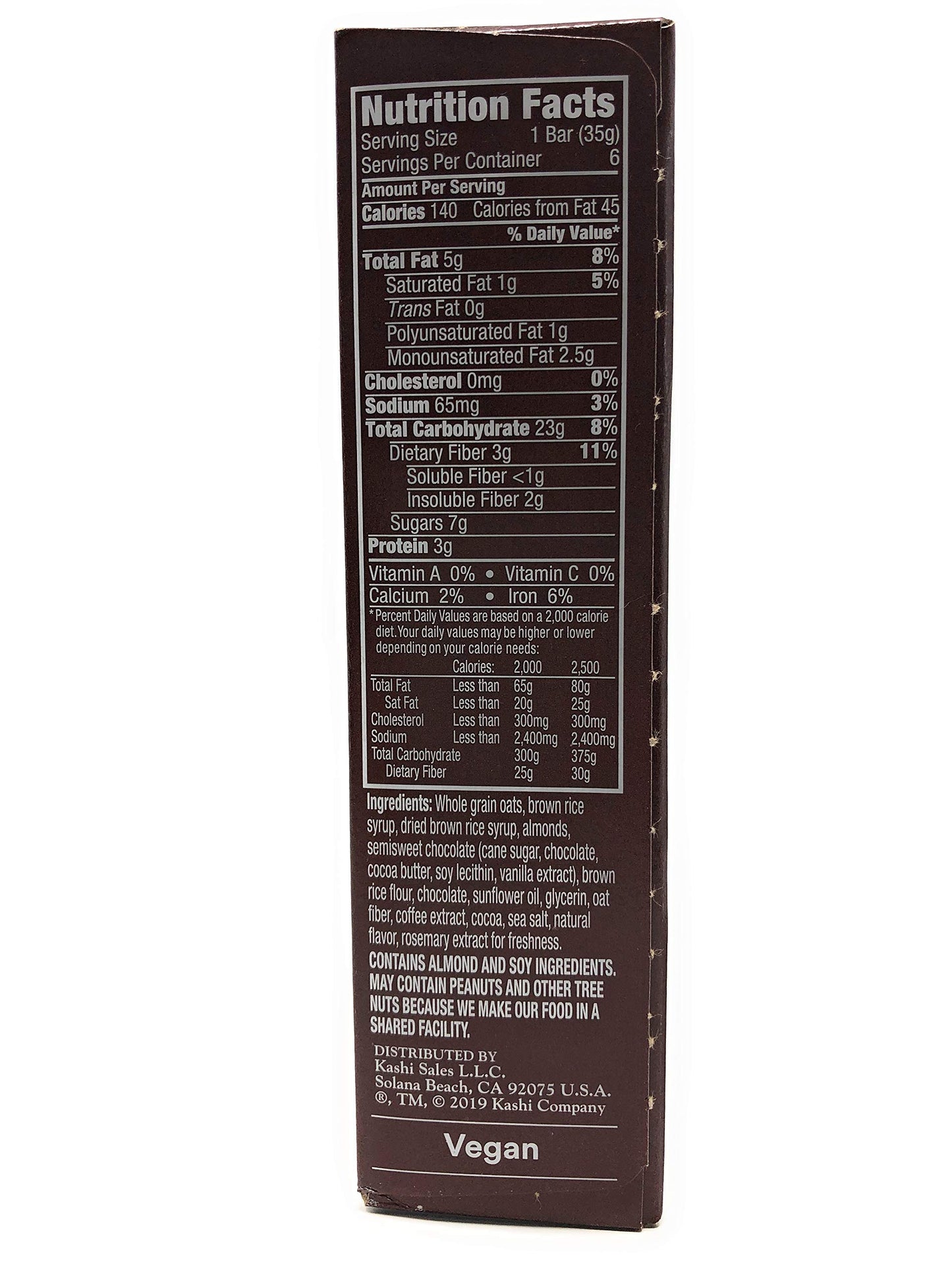 Kashi TLC Chewy Granola Bars - Mocha Almond - 2 Pack