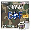 Black Rifle Coffee Company Medium Roast K Cups - Single Serve K Cups Coffee Pods - Kcup Pods Compatible with 1.0 & 2.0 - Made from Pure Arabica Beans