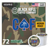 Black Rifle Coffee Company Medium Roast K Cups - Single Serve K Cups Coffee Pods - Kcup Pods Compatible with 1.0 & 2.0 - Made from Pure Arabica Beans