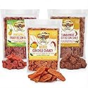 Mexican Fruit Candy 3-Pack, Dulces Mexicanos, Mango Chamoy, Pineapple Chile, and Tamarind Chile, Sweet and Spicy Candies Assortment by Don Turinos