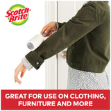Scotch-Brite Everyday Clean Lint Roller, Lint Remover for Pet Hair, Dark Clothes, Furniture, and Dusty Surfaces, Picks Up Fur & Fluff in Your Home