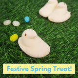 Rice Krispie Treats Peeps, Cereal Flavored Marshmallow Chicks, Easter Basket Stuffer Candy, 3 Ounces (Pack of 3)