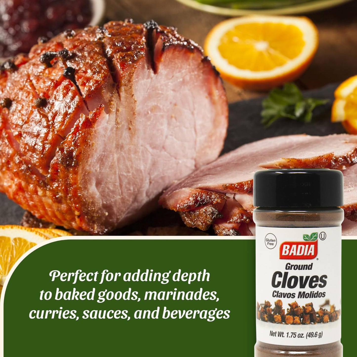 Badia Cloves Ground, 1.75 Oz - Premium Quality Spice for Baking, Cooking & Beverages, Aromatic & Flavorful