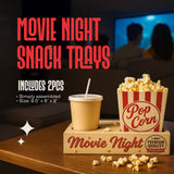 Movie Night Supplies: Candy Variety Pack - Movie Gift Basket Includes Theatre Candy Assortment, Snack Trays, Popcorn Buckets - Date Night Kit