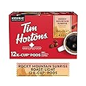 Tim Hortons 12ct KCUPs, Light Roast Rocky Mountain Sunrise 100% Arabica Coffee