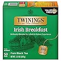 Twinings Black Tea Bags, Irish Breakfast, 50 Count