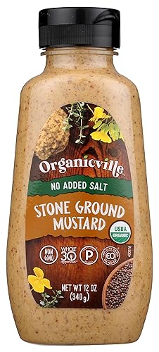 Organicville Organic Salt Free Mustard, 12 OZ