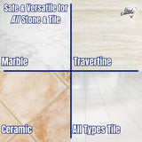 Black Diamond Stoneworks Marble & Tile Floor Cleaner Concentrate, pH Neutral, Streak-Free & No-Rinse Formula for Granite, Travertine, Limestone
