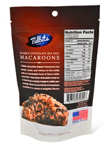 Tidbits Gluten Free Macaroons To Eat, Classic Coconut Macaroon, Non Dairy Dessert 3.75 oz Pouch - Pack of 3