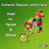 Limon 7 Salt & Lemon Powder Mexican Candy 2 Pack 100 Pieces (200 Pieces Total)